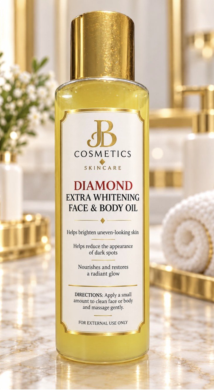 Diamond Extra Whitening Face & Body Oil