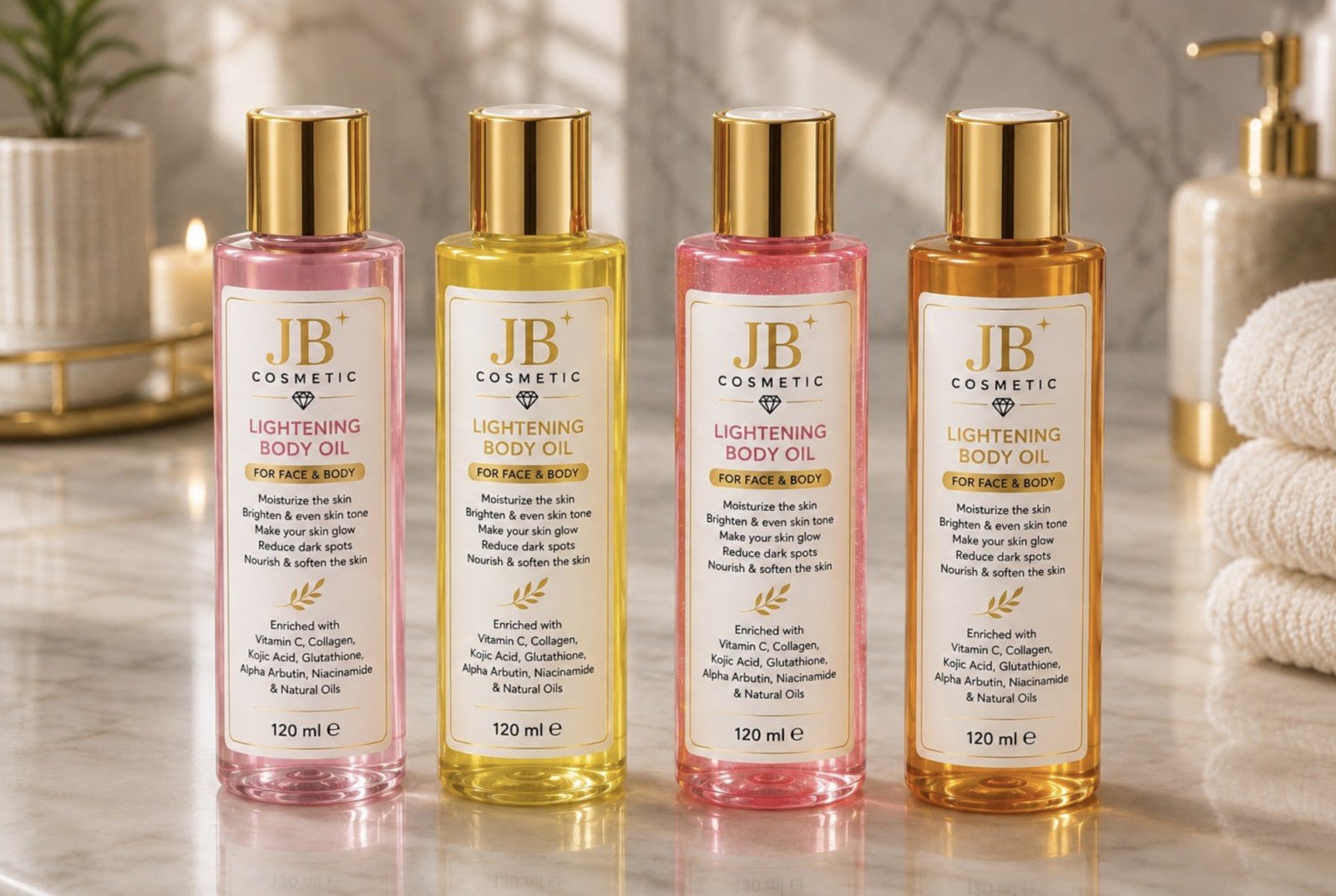 Whitening Body Oil 120 ml
